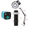 JOEBO Microscope Kit 48MP 4K 1080P HDMI USB Industrial Video Digital Microscope Camera 1-130X Zoom C Mount Lens Cantilever Stand for Repair Soldering Microscope Lens Adapters(37CM Holder) view 3