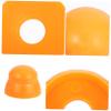 Abaodam 10pcs Playground Safety Caps Nut Bolt Protectors Slide Safety Covers Hardware Nut Caps Playground Equipment Parts Easy Install for Boys and Girls view 3