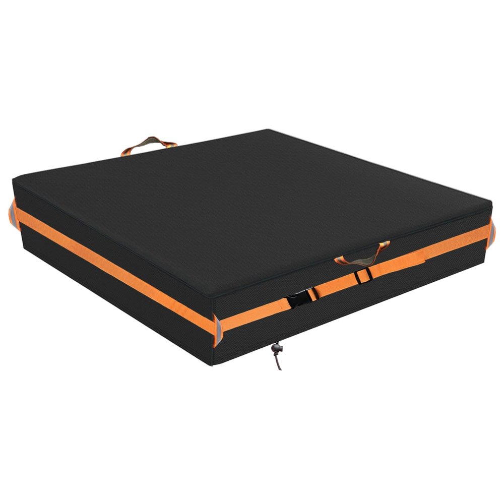 Sandbox Cover, Square Sandbox Cover Waterproof, Outdoor Toddler's Sand Box Covers for Sand Protection (97" L97" W11" H,Black)