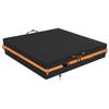 Sandbox Cover, Square Sandbox Cover Waterproof, Outdoor Toddler's Sand Box Covers for Sand Protection (97" L97" W11" H,Black) view 1