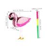 Cabilock 1 Set Flamingo with Blindfold and Stick Vibrant Tropical Birthday Party Decoration for Showers and Fun Games for Family Gatherings view 2
