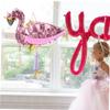Cabilock 1 Set Flamingo with Blindfold and Stick Vibrant Tropical Birthday Party Decoration for Showers and Fun Games for Family Gatherings view 4