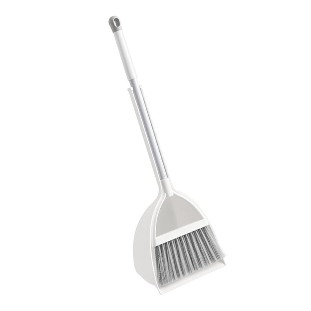 HAKIDZEL Mini Broom and Dustpan Set for Kids Small Cleaning Tool Combo Household Cleaning Supplies for Children for Home Use and Playtime Random Color