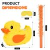 Birchio Duck Pinatas Bundle with a Blindfold and a Bat(16.5 x 12.6 x 4 Inches), Perfect for kid's Birthday Parties, Farm Animal Theme Parties and Decorations view 2