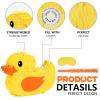 Birchio Duck Pinatas Bundle with a Blindfold and a Bat(16.5 x 12.6 x 4 Inches), Perfect for kid's Birthday Parties, Farm Animal Theme Parties and Decorations view 3