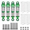 1/18th Aluminum RC Car Shocks 42mm Extended Absorber Damper for 1:18 FMS LC80 FCX18 RC Crawler Car (Green) view 3