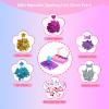 Pluspace Hair Gem Stamper Kit for Girls Ages 6-15-600+ Hair Gems & Glitter Patches, No-Glue Bedazzler Tool, Reusable Princess Hair Accessories, DIY Craft Gift for Kids Birthday Christmas Easter view 4