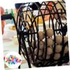 POPETPOP Colorful Raffle Balls Set for Party Games 1-50 Numbered High Elasticity Plastic Lottery Balls for Entertainment Activities view 3