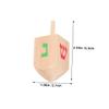 JOINPAYA 10 Pcs Wooden Spinning Tops for Natural Wood Gyroscope Educational Fun for Boys Safe for Home and School Activities view 2