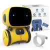 98K Robot Toys for Girls and Boys Rechargeable, Voice and Touch Sensor Robots Interactive Talking Smart Partner and Teacher with Singing, Dancing, Repeating, Toy Gifts for Kids Age 3 and Up view 1