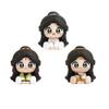 3pcs Xie Lian Figure Hua Cheng Statue Mini Anime Cake Topper, 8cm Xie Lian Look up Figure Model, Handmade Desktop Decoration Collectible Gifts view 1