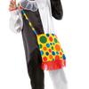 hzzsbu Clown Shoulder Bag, Halloween Clown Cosplay Costume Accessories, Clown Crossbody Bag Clown Props Circus Accessories for Halloween Carnival Party view 2