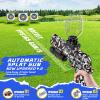 Electric Gel Ball Blaster Pistol for Teens  Automatic Orby Gel Gun with Laser Sight & Goggles, Top-Loading Design, Outdoor Backyard Team Games Toy, Gift for Ages 14+ (Desert Eagle Style, Blak Skull) view 3