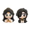 2pcs Xie Lian Figure Hua Cheng Statue Mini Anime Cake Topper, 8cm Xie Lian Look up Figure Model, Handmade Desktop Decoration Collectible Gifts view 1