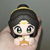 2pcs Xie Lian Figure Hua Cheng Statue Mini Anime Cake Topper, 8cm Xie Lian Look up Figure Model, Handmade Desktop Decoration Collectible Gifts view 4