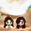 6pcs Xie Lian Figure Hua Cheng Statue Mini Anime Cake Topper, 8cm Xie Lian Look up Figure Model, Handmade Desktop Decoration Collectible Gifts view 4