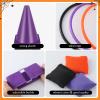 Leitee 40 Pcs 4 in 1 Halloween Bean Bag Toss Game Set Ring Toss, Soft Plastic Cones, Bean Bags, 3-Legged Race Bands, Halloween Games Set Indoor Outdoor Party Yard Supplies view 3