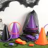 Leitee 40 Pcs 4 in 1 Halloween Bean Bag Toss Game Set Ring Toss, Soft Plastic Cones, Bean Bags, 3-Legged Race Bands, Halloween Games Set Indoor Outdoor Party Yard Supplies view 4