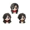 3pcs Xie Lian Figure Hua Cheng Statue Mini Anime Cake Topper, 8cm Xie Lian Look up Figure Model, Handmade Desktop Decoration Collectible Gifts view 1