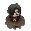 3pcs Xie Lian Figure Hua Cheng Statue Mini Anime Cake Topper, 8cm Xie Lian Look up Figure Model, Handmade Desktop Decoration Collectible Gifts view 3
