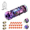 4 in 1 Fidget Gun Metal Toy Shoot+ Spinner+ Ratchet+ Slider Finger Fidget Toys for Adults EDC ADHD Focus Anxiety Stress Relief Boredom Office Cool Executive Desk Toy (Colorful) view 1