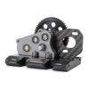 LCG OD Transmission 29% 17% Front Overdrive Gearbox with Skid Plate for 1/10 RC Crawler Chassis Cheater Rigs Comp Builds (17% Front Overdrive) view 1