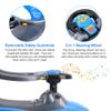 ChromeWheels 3 in 1 Ride on Push Car for Toddlers with Removable Handle/Guardrails/Pedal, Horn, Music, Under Seat Storage (Blue) view 4