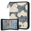 Kuquteed Gray Clouds Trading Card Binder 9 Pocket 900 Cards Holder Collector Album with 50 Removable Sleeves Gifts for Boys Girls Spiral Cloud Game Sports Cards view 1
