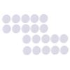 EPIGEIST 100Pcs White Flat Ring Bell Boxes for Babies Plastic Rattle Toy Accessories for Infant Development and Playtime view 1