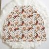 5-in-1 Unisex Farm Animals Floral Pattern Baby Carseat Stroller Cover for Boys Girls, Highland Cow Flower Tractor Infant Toddler Privacy Nursing Breastfeeding Canopy, Grocery Shopping Cart Cover-24x28 view 2