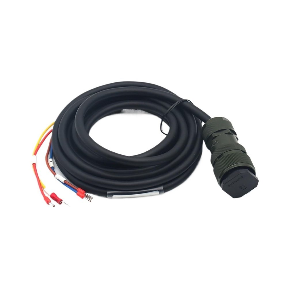 1pcs High Power Servo Motor Power Cable MR-PWCNS4CBL3M-LMR-PWCNS4CBL5M-L MR-PWCNS4CBL10M-L(20M)