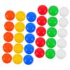 MUCKLILY 30pcs Openable Lottery Balls for Party Games Plastic Seamless Game Props for Raffles and Activities Fun Entertainment Balls for Boys and Girls and Adults view 1