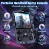 R36 Max Retro Handheld Game Console, Video Game Console with 64G Built-in 18000+ Games, 4000mAh Rechargeable, Support 30+ Simulators, Linux System, 4.0 Inch IPS Screen Portable Pocket Arcade (grizzly) view 2