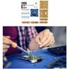 Electronic Clock Soldering Kit for PCB Practice Set With for temperature Reading LED Display Memory Function for educational Project For Circuit Board Assembly Training(Red) view 3