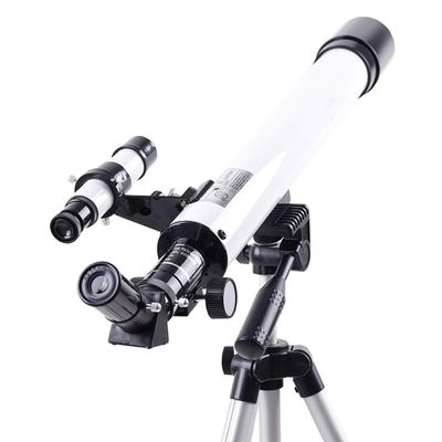 50mm Compact Astronomical Telescope for Beginners Children's Refractor Kids'Monocular Outdoor Educational Spotting Scope Spyglass