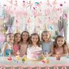 22 PCS Pink Bows Ballet Party Decorations, Ballerina Cake Topper, Ballerina Dancer Banner, Pink Wedding Cupcake Toppers, Women Birthday Wedding Shower Ballet Theme Supplies view 4