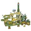 Toy Car Ramp Track, Adventure Railcar Colorful Vehicles Construction Play Set with 8 Cars Track Gifts for Kids 3+ view 1
