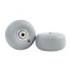 12 Inch Beach Balloon Wheel, 2 Pack Beach Sand Tires with Stainless Steel Screws, Portable Big Sand Wheels for Axle with 0.79" Diameter- Ideal for Garden Carts, Beach Carts, Kayak Carts (Silver Grey) view 1