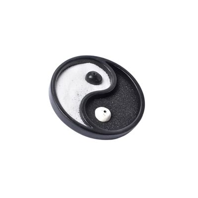 HOODANCOS Yin and Yang Trigram Sand Table Creative Resin Crafts Home Decoration Ornament Unique Design for Feng Shui and Meditation