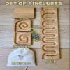 Marble Run Track River Race Wooden Maze Board Ball Run Wave Course Gift for Kids Winding Track Set Roller Set view 2