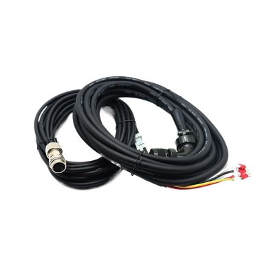 1pcs High Power Servo Motor Encoder Cable ASD-B3EN1003 ASD-B3EN1005 Power Cable ASD-B3PW1003 ASD-B3PW1005(Encoder Cable,5M)