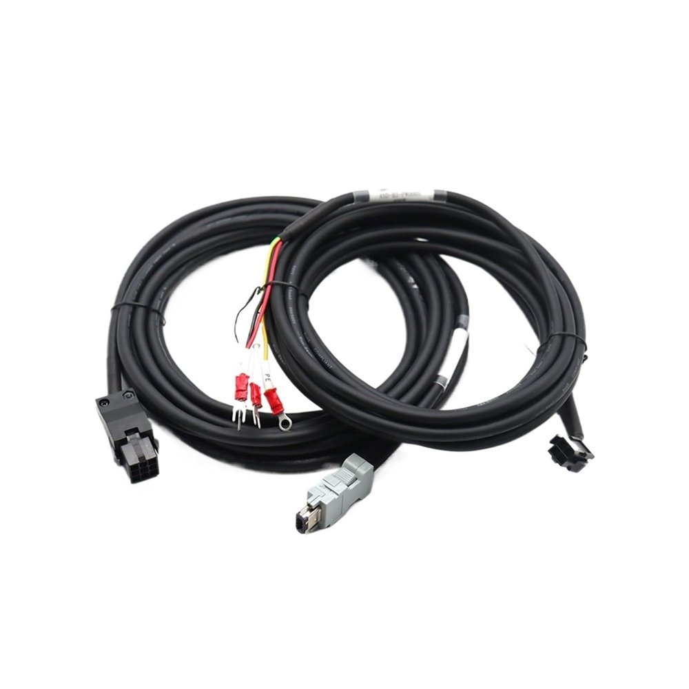1pcs Low Power Servo Motor Encoder Cable ASD-B3EN0003 ASD-B3EN0005 Power Cable ASD-B3PW0003 ASD-B3PW0005(Encoder Cable,15M)