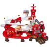 Toy Car Ramp Track, Adventure Railcar Colorful Vehicles Construction Play Set with 8 Cars Track Gifts for Kids 3+ view 1