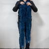 Beautiful Feathers Fluffy Feather for Wedding Clothes Decor Plumes Shawl Navy Blue 2 Meter 1PLY view 1