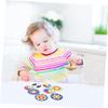 BRIGHTFUFU 2sets DIY Wooden Tops for Boys and Girls Year Old Boys Toys Preschool Educational Toys Fidget view 2