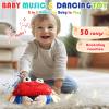 YideOtmz Baby Toys 18 Months - Crawling Crab Tummy Time Toy with Musical Dancing Walking Bouncing Learning, Toddler Sensory Travel Toys for Boys & Girls, Birthday Gifts view 3