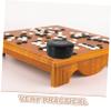 BCOATH 4 Pairs Portable Chess Pieces Storage Box Go Chess Organizer Elegant Plastic Case for Easy Carrying and Game Organization Multifunctional Storage and More view 3