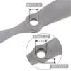 LEPEVNEY 6040 CW RC Propellers 6 x 4 Inch 2-Vane RC Vehicle Propellers Replacement with Adapter Rings for RC Airplane 3 Pcs view 2