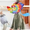 Abaodam Wearable Dragon Head Paper Dragon Head Decor DIY Craft for Boy Girl Chinese Paper view 2