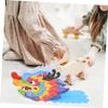 Abaodam Wearable Dragon Head Paper Dragon Head Decor DIY Craft for Boy Girl Chinese Paper view 4